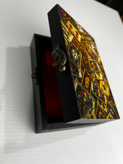 Custom Memory Box- Antique Cards