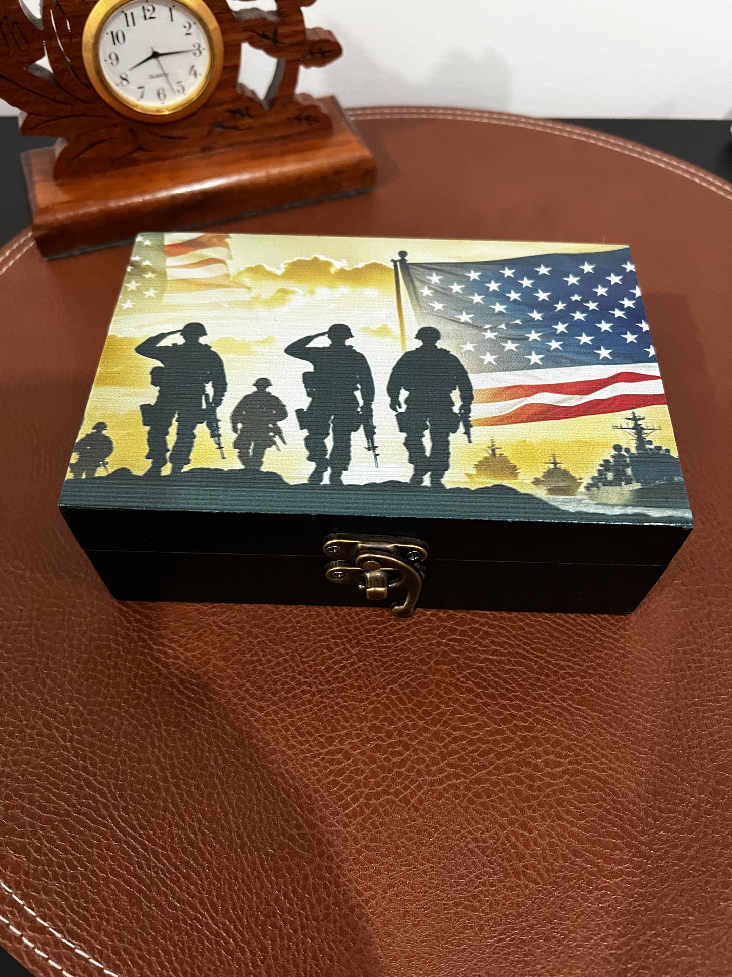 Custom Memory Box- Naval Tribute