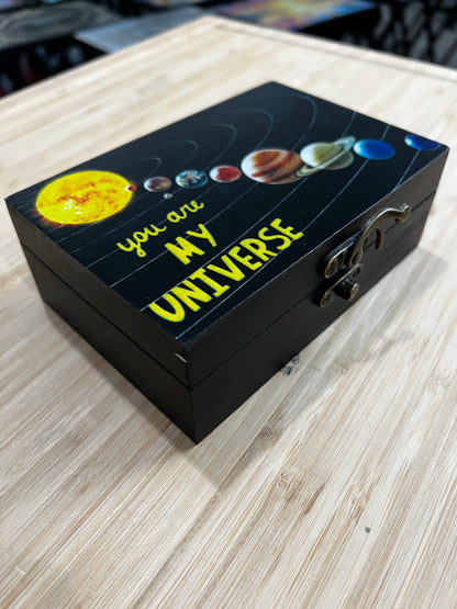 Custom Memory Box- You Are My Universe