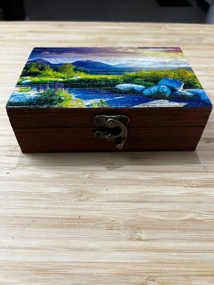 Custom Memory Box- Zen Sunset