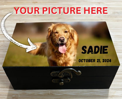 Your Picture Here: Custom Pet Memorial Box