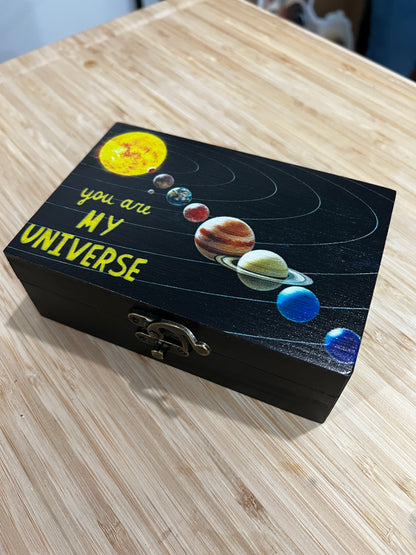 Custom Memory Box- You Are My Universe