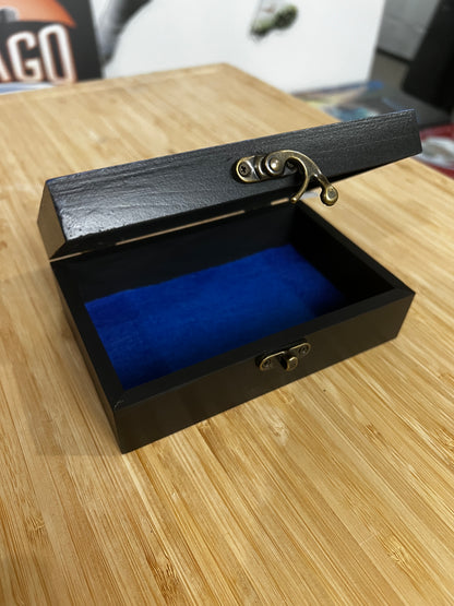 Custom Memory Box- Earth with Headphones