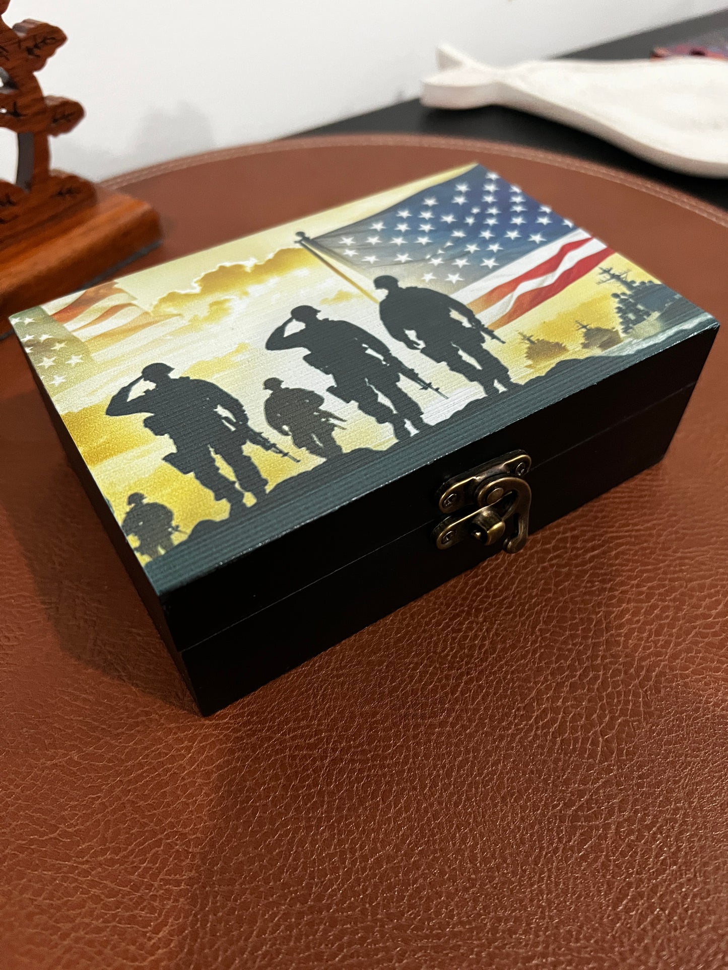 Custom Memory Box- Naval Tribute