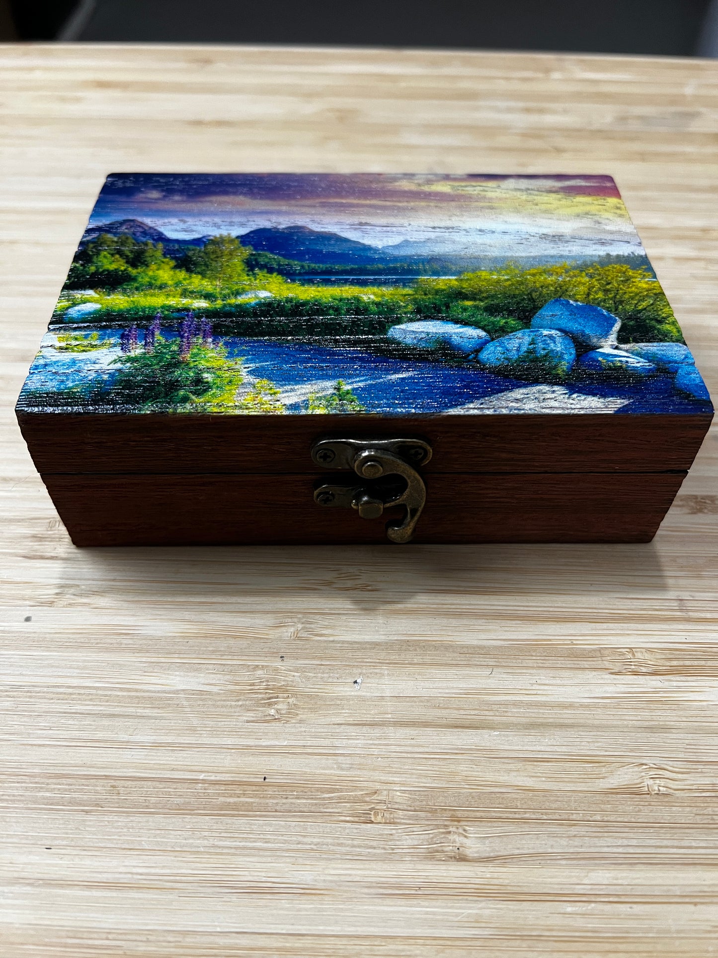 Custom Memory Box- Zen Sunset