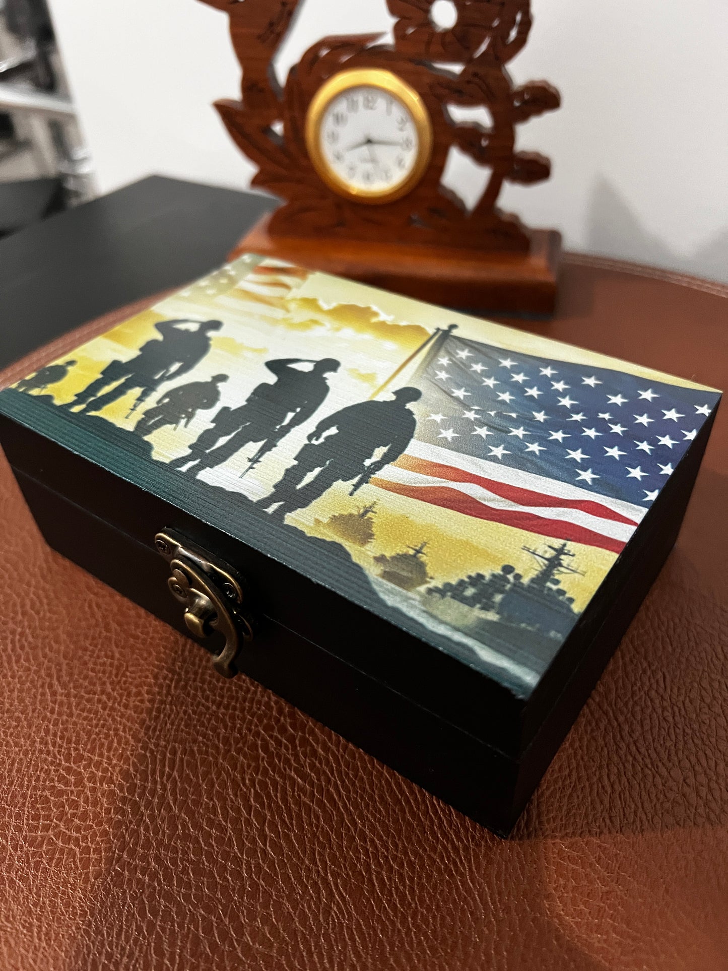 Custom Memory Box- Naval Tribute